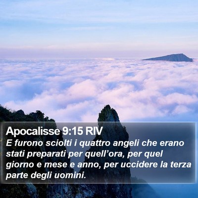 Apocalisse 9:15 RIV Bible Verse Image