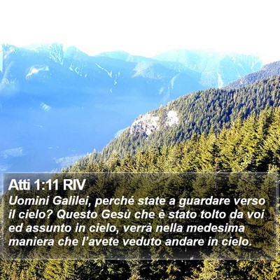 Atti 1:11 RIV Bible Verse Image