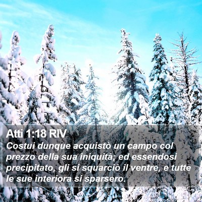 Atti 1:18 RIV Bible Verse Image