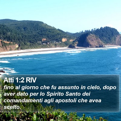 Atti 1:2 RIV Bible Verse Image