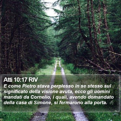 Atti 10:17 RIV Bible Verse Image