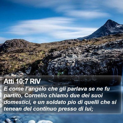 Atti 10:7 RIV Bible Verse Image