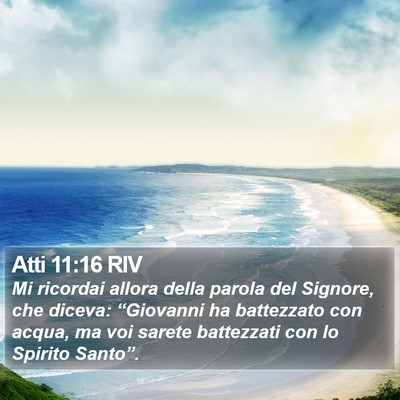 Atti 11:16 RIV Bible Verse Image