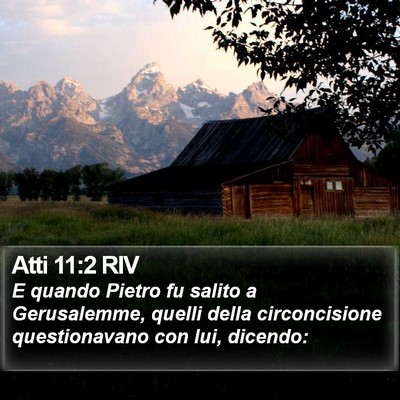 Atti 11:2 RIV Bible Verse Image