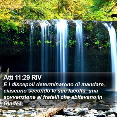 Atti 11:29 RIV Bible Verse Image