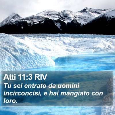 Atti 11:3 RIV Bible Verse Image