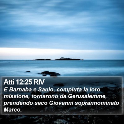 Atti 12:25 RIV Bible Verse Image
