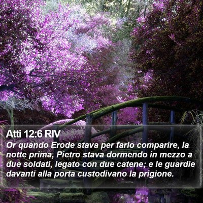 Atti 12:6 RIV Bible Verse Image