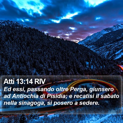 Atti 13:14 RIV Bible Verse Image