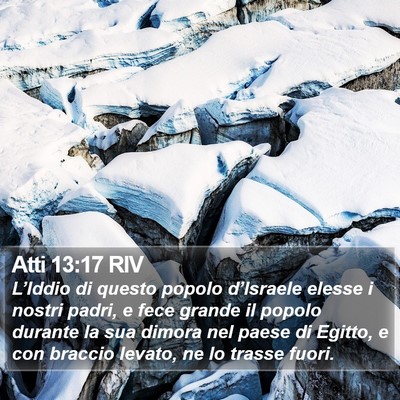 Atti 13:17 RIV Bible Verse Image