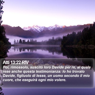 Atti 13:22 RIV Bible Verse Image