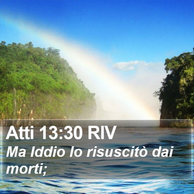 Atti 13:30 RIV Bible Verse Image