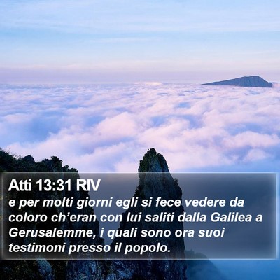 Atti 13:31 RIV Bible Verse Image