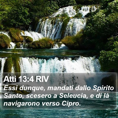 Atti 13:4 RIV Bible Verse Image