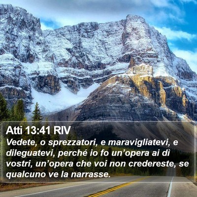 Atti 13:41 RIV Bible Verse Image