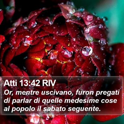 Atti 13:42 RIV Bible Verse Image