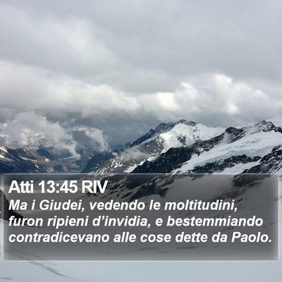 Atti 13:45 RIV Bible Verse Image
