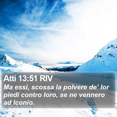 Atti 13:51 RIV Bible Verse Image