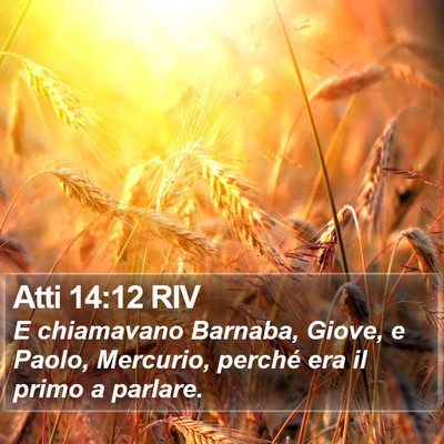 Atti 14:12 RIV Bible Verse Image