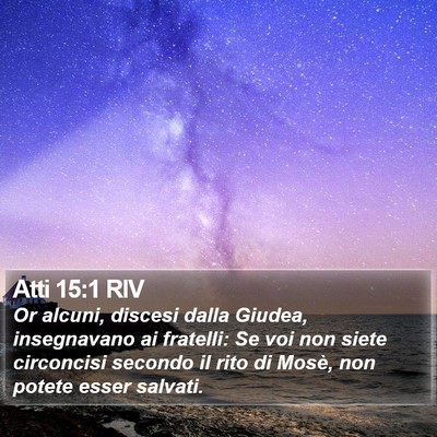 Atti 15:1 RIV Bible Verse Image