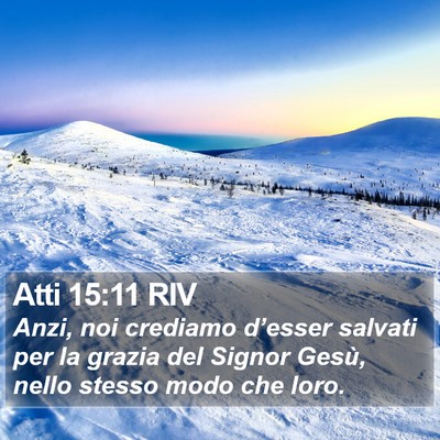 Atti 15:11 RIV Bible Verse Image