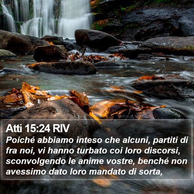 Atti 15:24 RIV Bible Verse Image