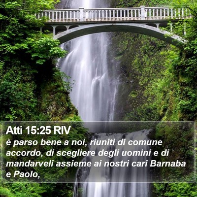 Atti 15:25 RIV Bible Verse Image