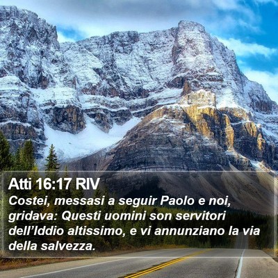 Atti 16:17 RIV Bible Verse Image
