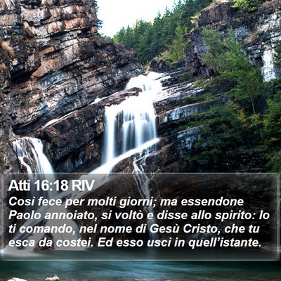 Atti 16:18 RIV Bible Verse Image