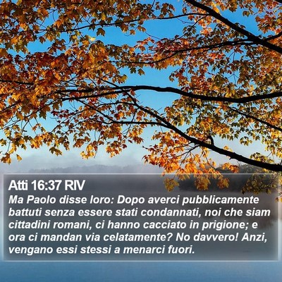 Atti 16:37 RIV Bible Verse Image