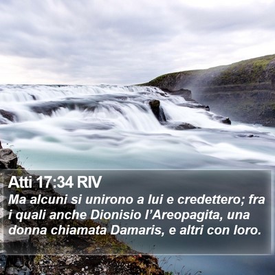 Atti 17:34 RIV Bible Verse Image
