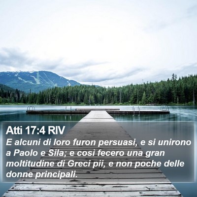 Atti 17:4 RIV Bible Verse Image