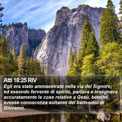 Atti 18:25 RIV Bible Verse Image