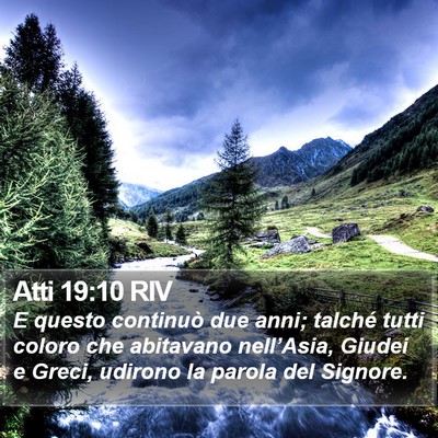 Atti 19:10 RIV Bible Verse Image