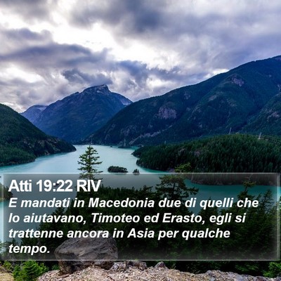 Atti 19:22 RIV Bible Verse Image