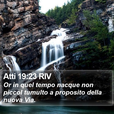 Atti 19:23 RIV Bible Verse Image