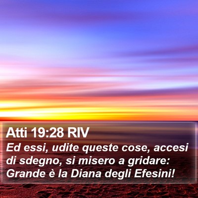 Atti 19:28 RIV Bible Verse Image