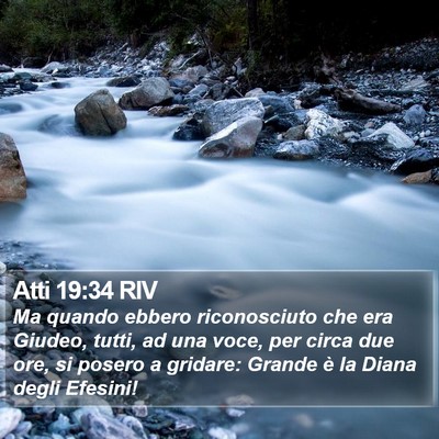 Atti 19:34 RIV Bible Verse Image