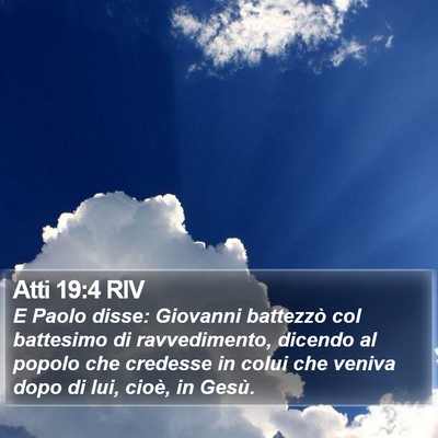 Atti 19:4 RIV Bible Verse Image