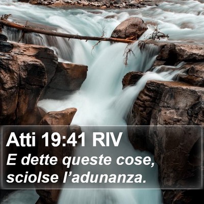 Atti 19:41 RIV Bible Verse Image
