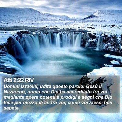 Atti 2:22 RIV Bible Verse Image