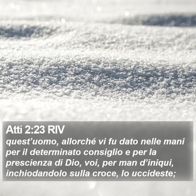 Atti 2:23 RIV Bible Verse Image