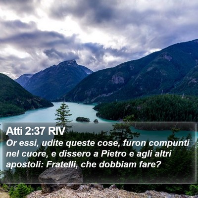 Atti 2:37 RIV Bible Verse Image
