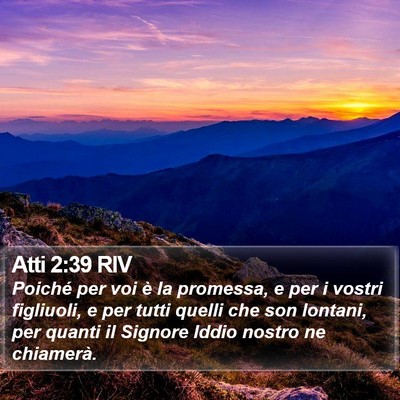 Atti 2:39 RIV Bible Verse Image