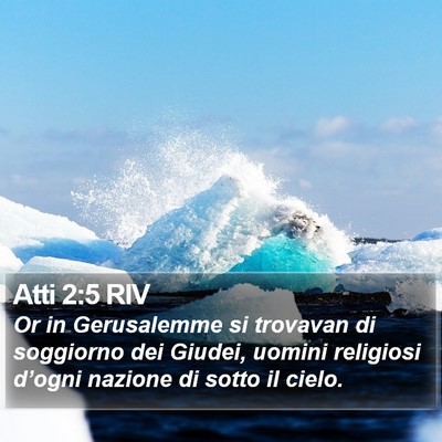Atti 2:5 RIV Bible Verse Image