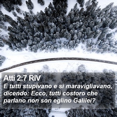 Atti 2:7 RIV Bible Verse Image