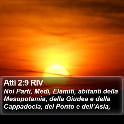 Atti 2:9 RIV Bible Verse Image