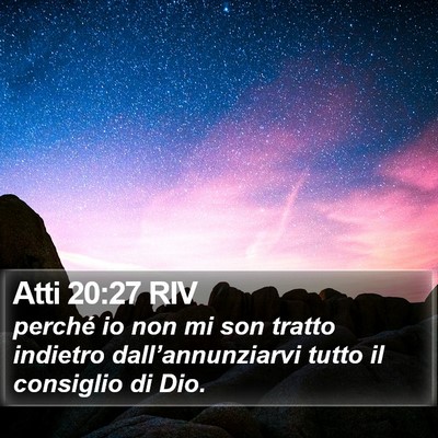 Atti 20:27 RIV Bible Verse Image