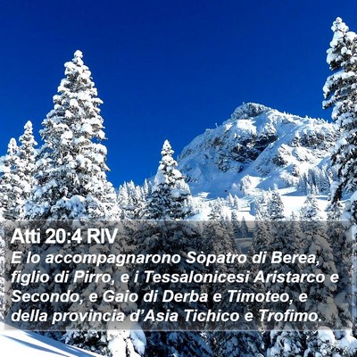 Atti 20:4 RIV Bible Verse Image