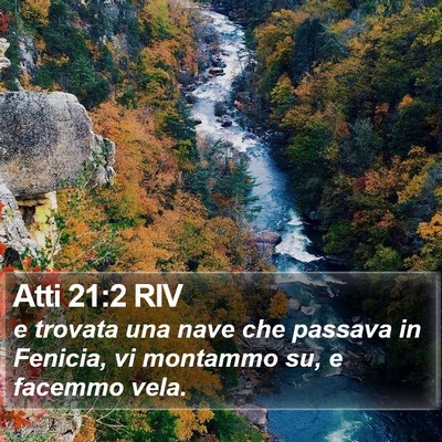 Atti 21:2 RIV Bible Verse Image